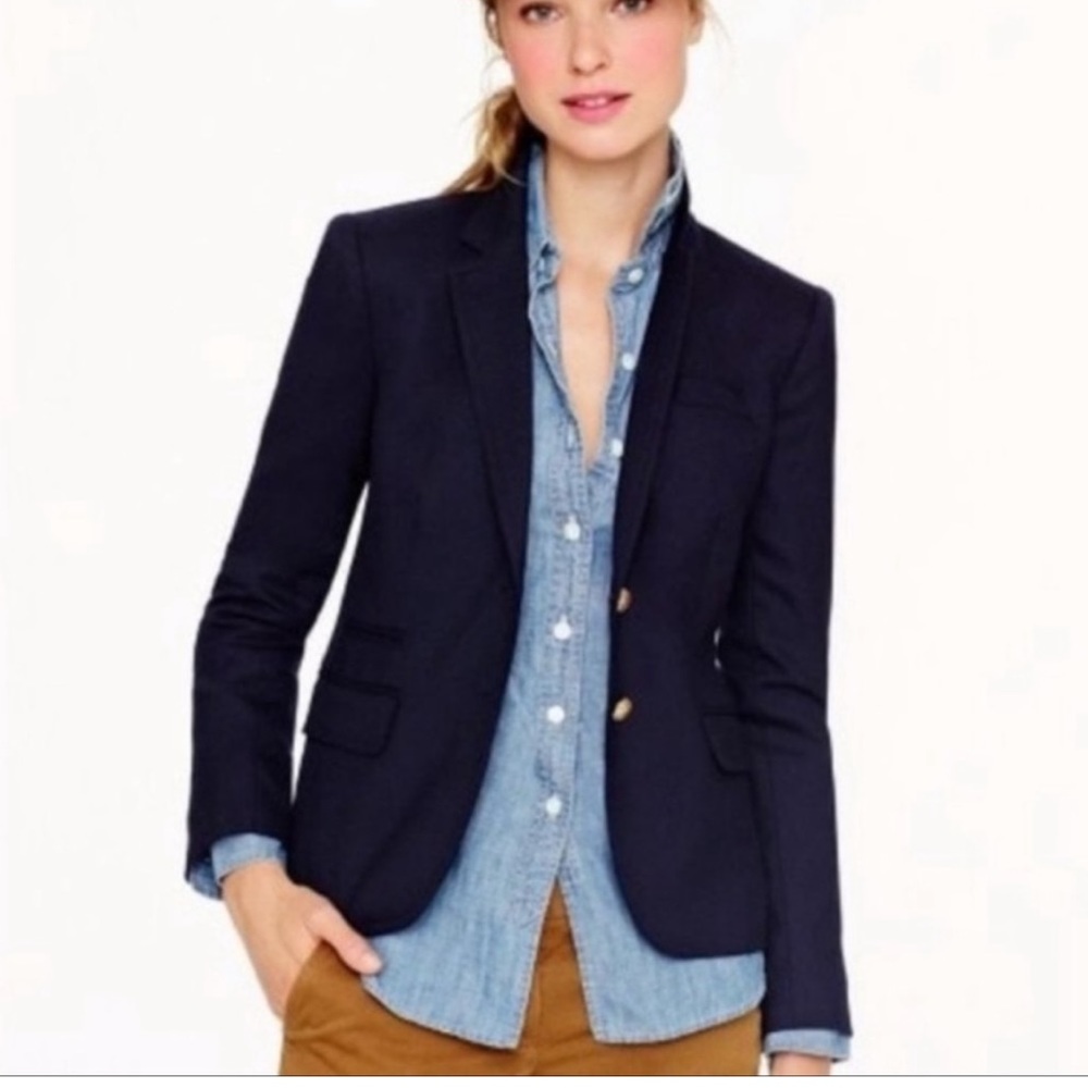 Size 0 J.Crew Schoolboy Blazer
